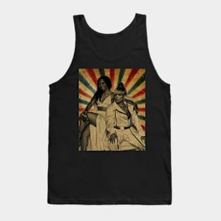 TLC & Shaggy Tour 2023 - Photo Vintage Retro Look Fan Design Tank Top